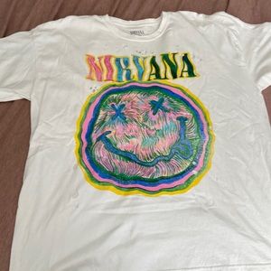 Distressed Nirvana t shirt